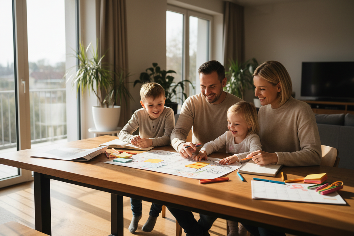 A Shared Family School Calendar for a More Connected School Week