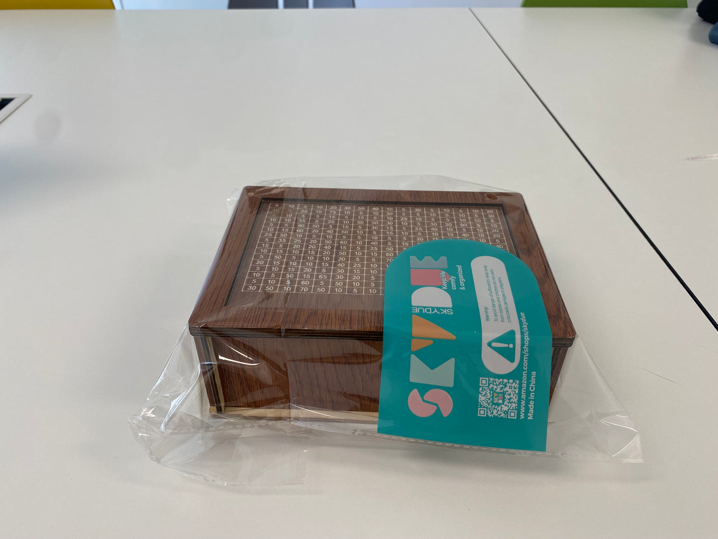 10000 Wooden Money Saving Challenge Box Cash Vault Piggy Bank for Adults Savings Goals Smash Box Saver