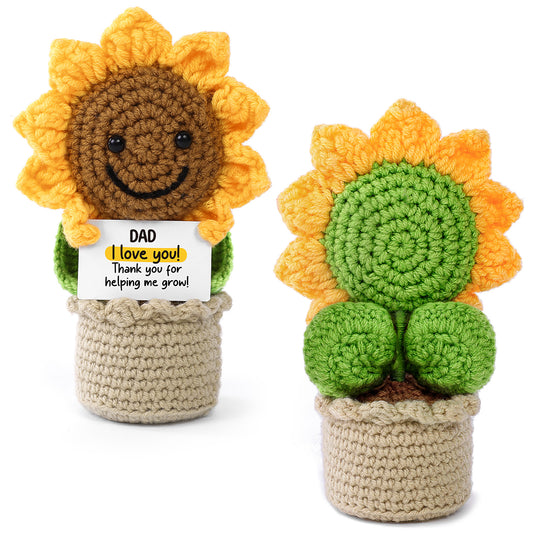 Handmade Crochet Turtle, Emotional Positive Support Crochet, Crochet Toy Doll, Cute Christmas, Mothers Day, Birthday Gifts for Moms, Home Decor, Gifts for Mom with Gift Box