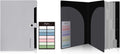 SKYDUE Grey Accordion File Organizer, File Folders with 8 Pockets & 5 Pockets Expanding File Folder