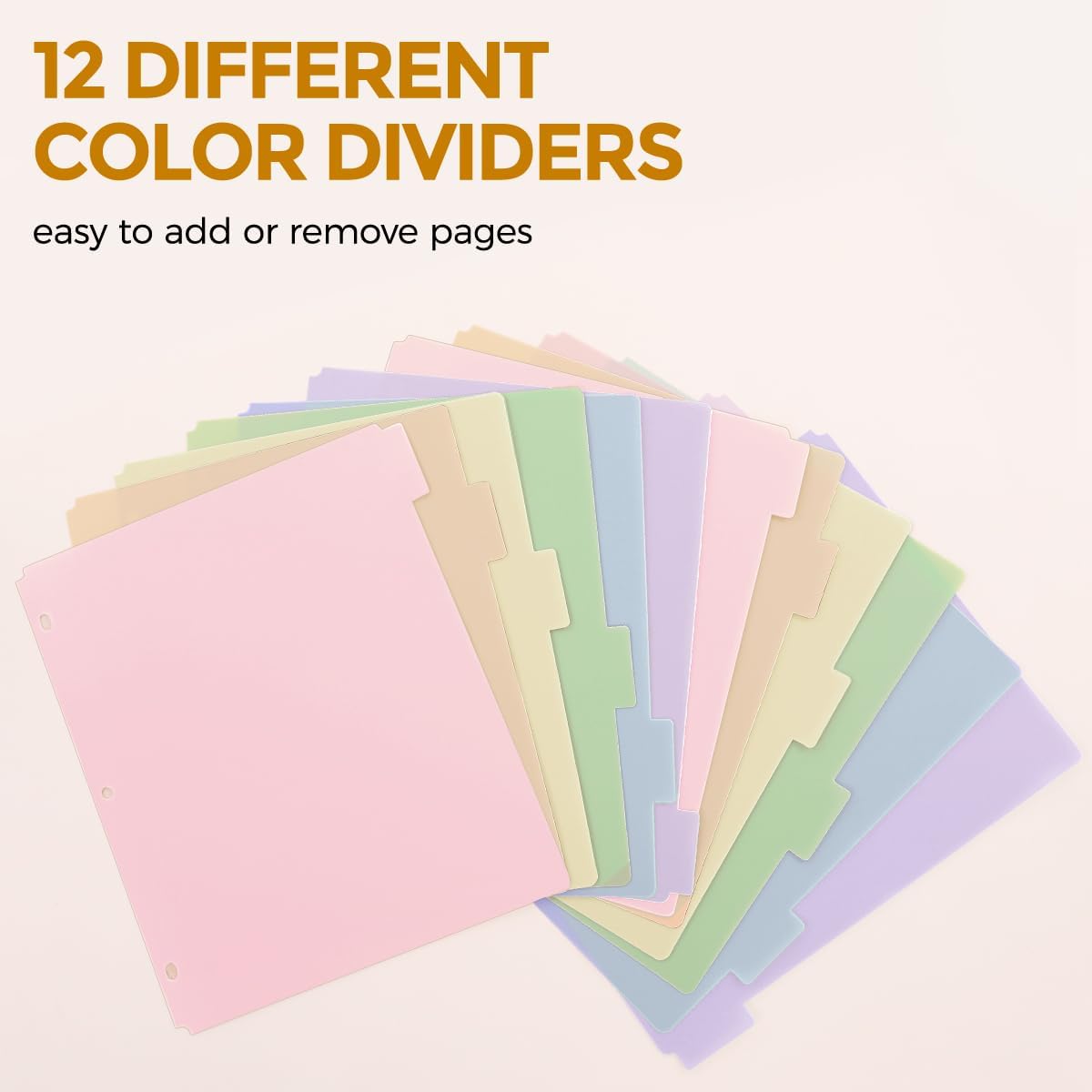 Recipe Binder 8.5x11 3 Ring, 1" Round Rings, Recipe Book to Write in Your own Recipes, Recipe Binder with 60 Plastic Sleeves, 12 Dividers, 60 Blank Recipe Cards, Family Recipe Organizer
