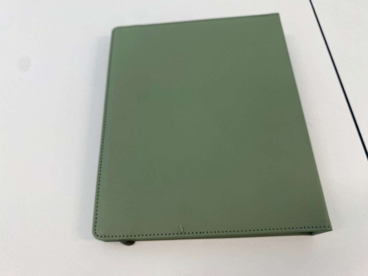 3 Ring Binder with Clipboard 1 Inch, 13.2" × 10.2" PU Clipboard Binder with Notepad & 5 Dividers with 5 Pockets, Labels, Clipboard Folder Great for School Office(Fit Letter Sized Paper)