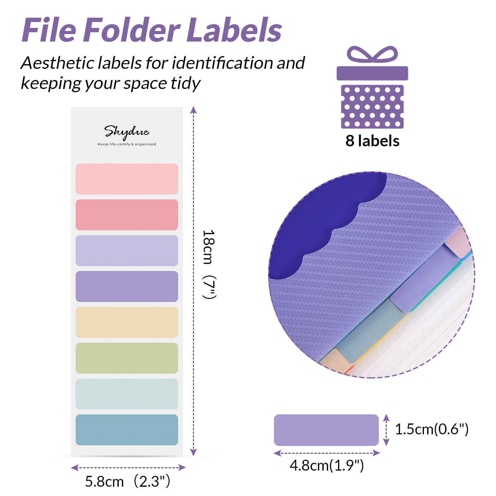 SKYDUE Expanding File Folders,13 Pockets Accordian File Organizer,Letter Size/A4 Document Organizer with Colored Tabs and Expandable Cover, Suit for Classroom, Home, Office and Travel