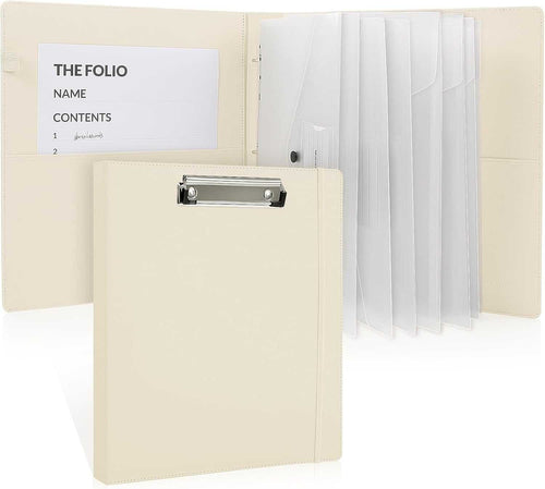 Document Organizer Folio - Emergency/Certificate/Birth Document Binder for Home, Office and School