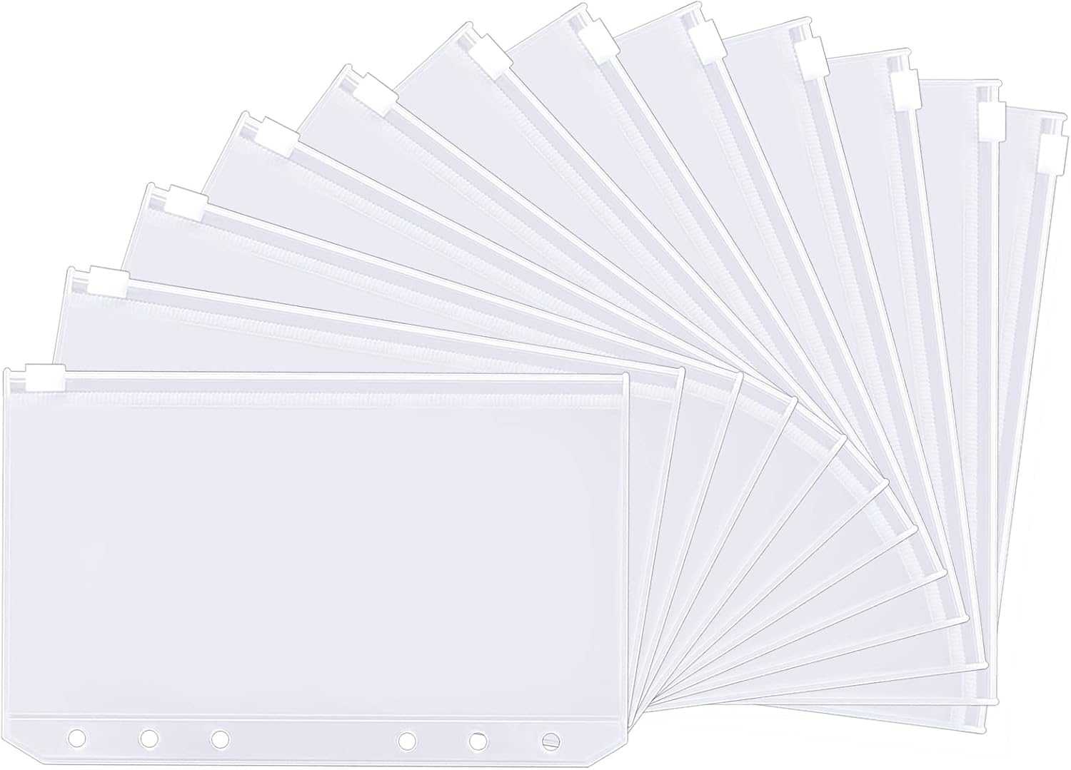 SKYDUE 12PCS Binder Pockets and A6 PU Leather Budget Binder Bundle SalesSKYDUE 12PCS Binder Pockets, A6 Budget Binder