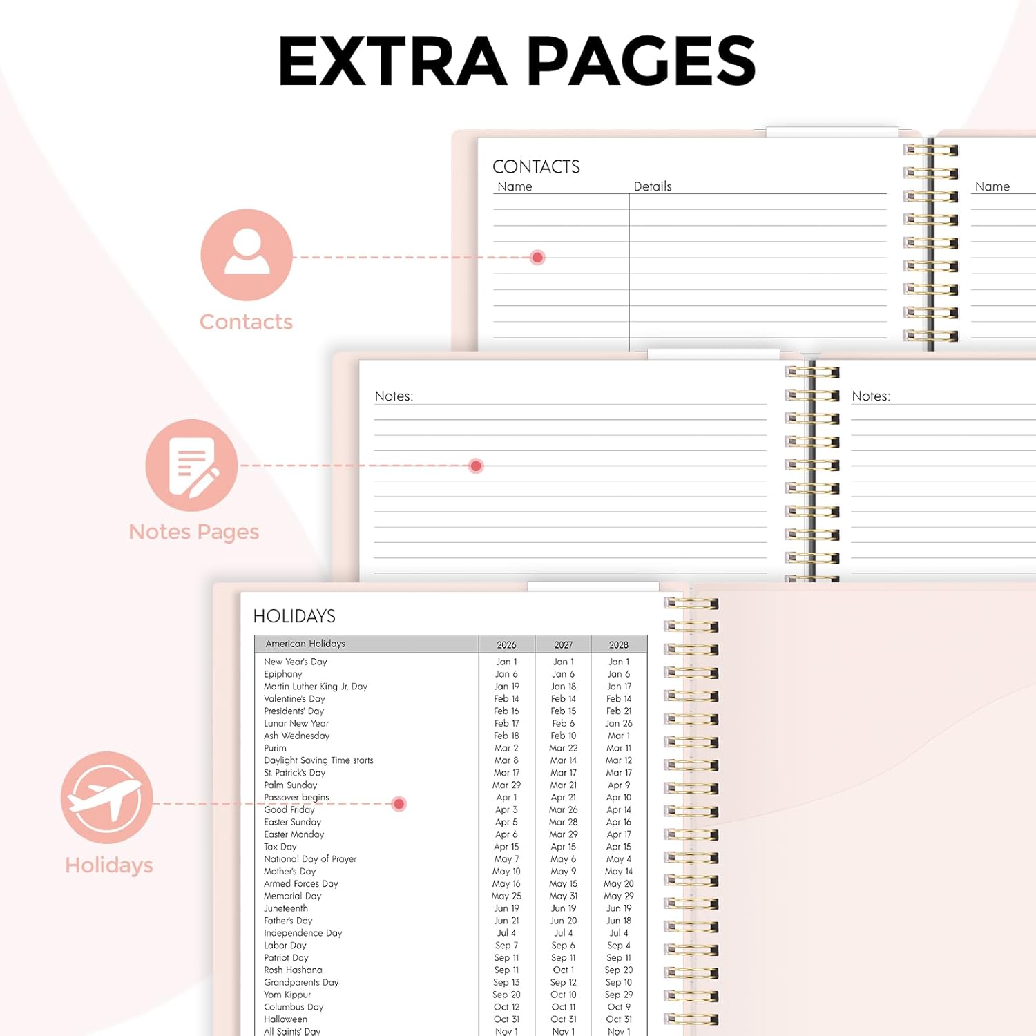 Planner 2026, 8.5" x 11" Monthly & Weekly Planner with Tabs, JAN - DEC 2026, Goal Setting & Time Management Organizer for Professionals & Students