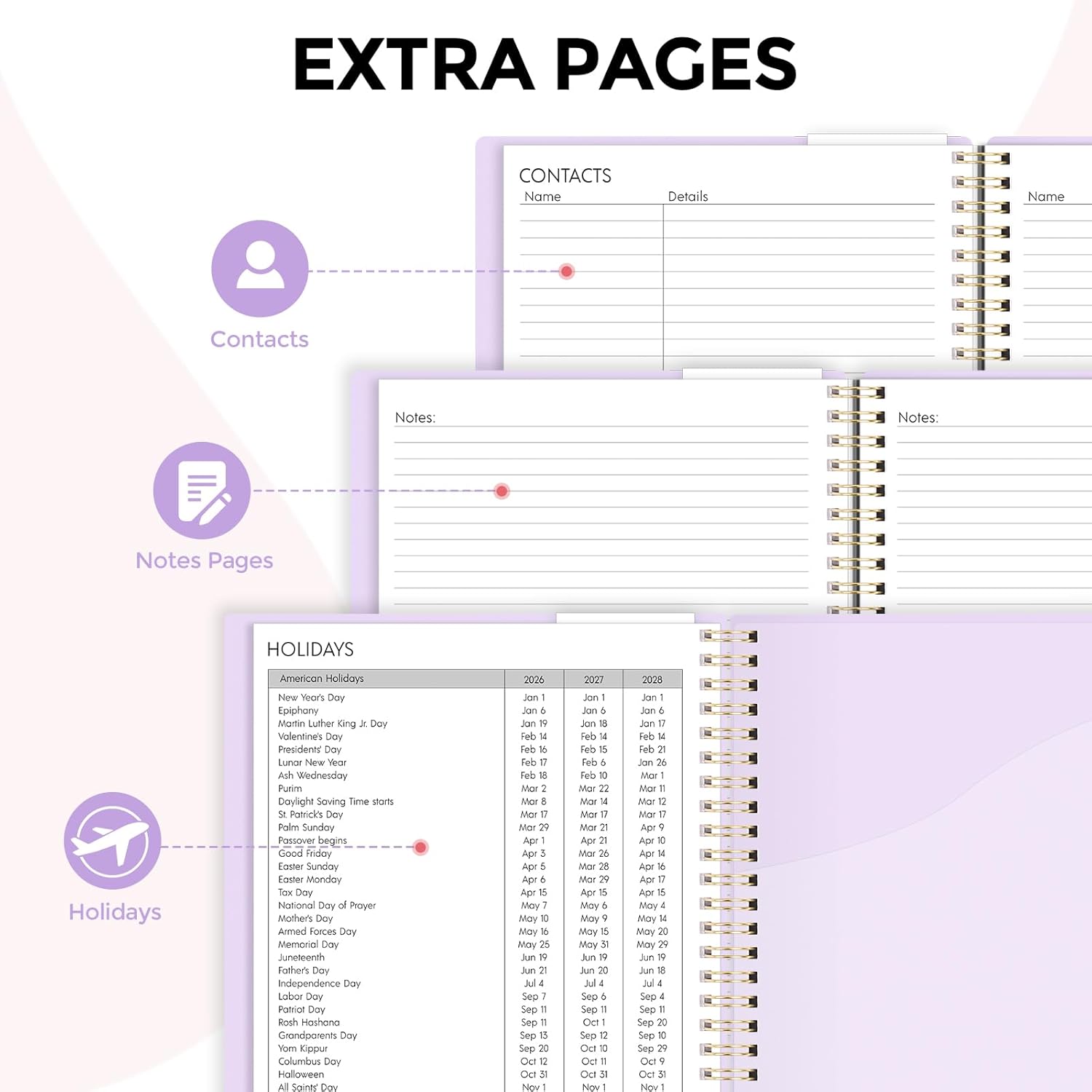 Planner 2026, 8.5" x 11" Monthly & Weekly Planner with Tabs, JAN - DEC 2026, Goal Setting & Time Management Organizer for Professionals & Students
