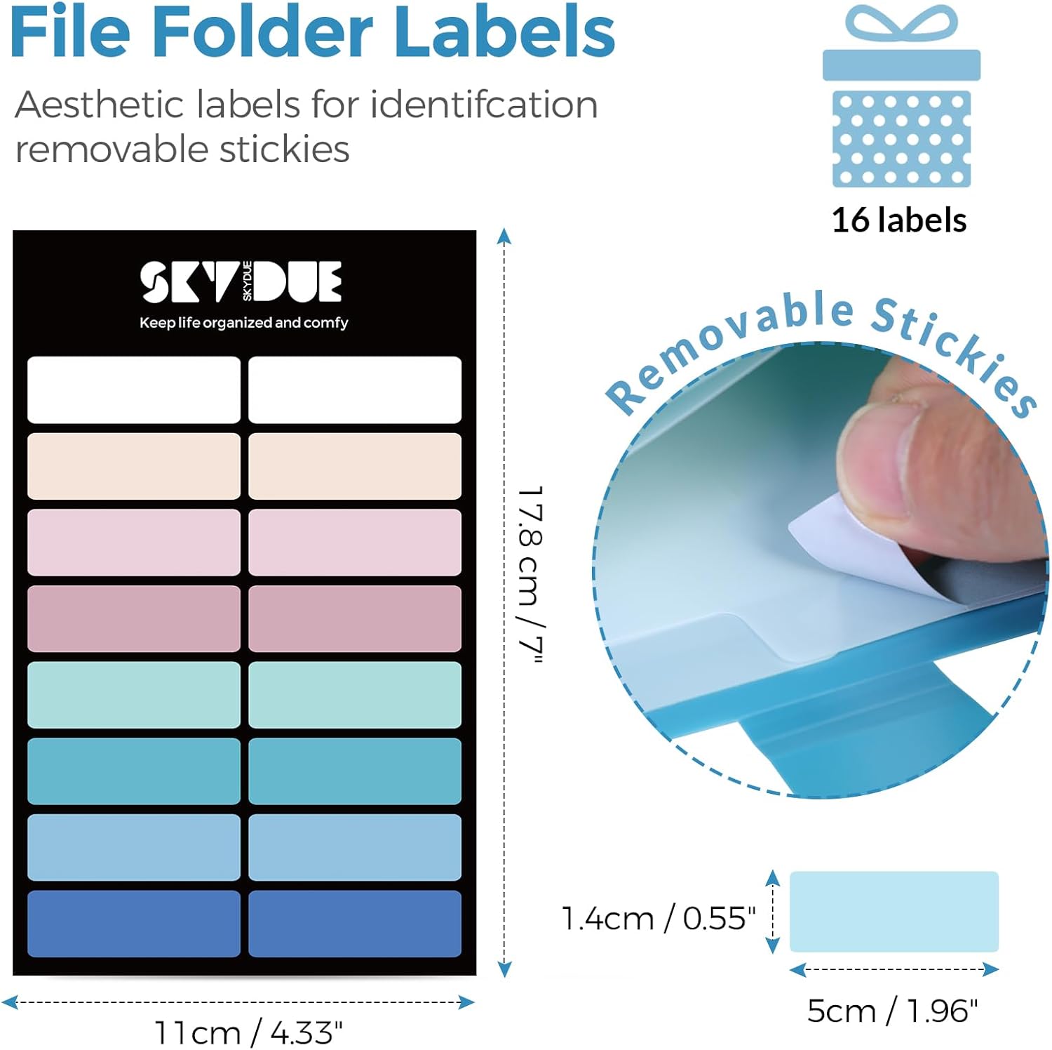 SKYDUE 7-Pocket Expanding File Folder, Professional Accordion Document Organizer with Labels, Portable Paper Receipt Holder for Office Home Business, Letter/A4 Size Green