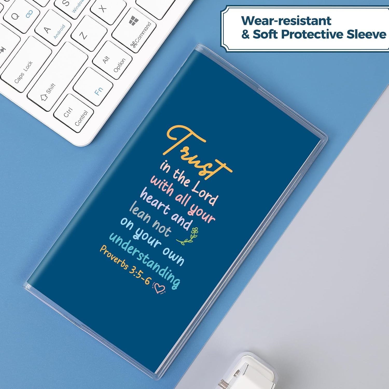 SKYDUE Pocket Calendar 2026-2027, Pocket Monthly Planner Jan 2026 - Dec 2027 for Purse, 6.7" X 3.7" 24-Month Small Planner, Academic Year Calendar, Compact Design with Plastic Sleeve