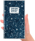SKYDUE Pocket Calendar 2026-2027, Pocket Monthly Planner Jan 2026 - Dec 2027 for Purse, 6.7" X 3.7" 24-Month Small Planner, Academic Year Calendar, Compact Design with Plastic Sleeve