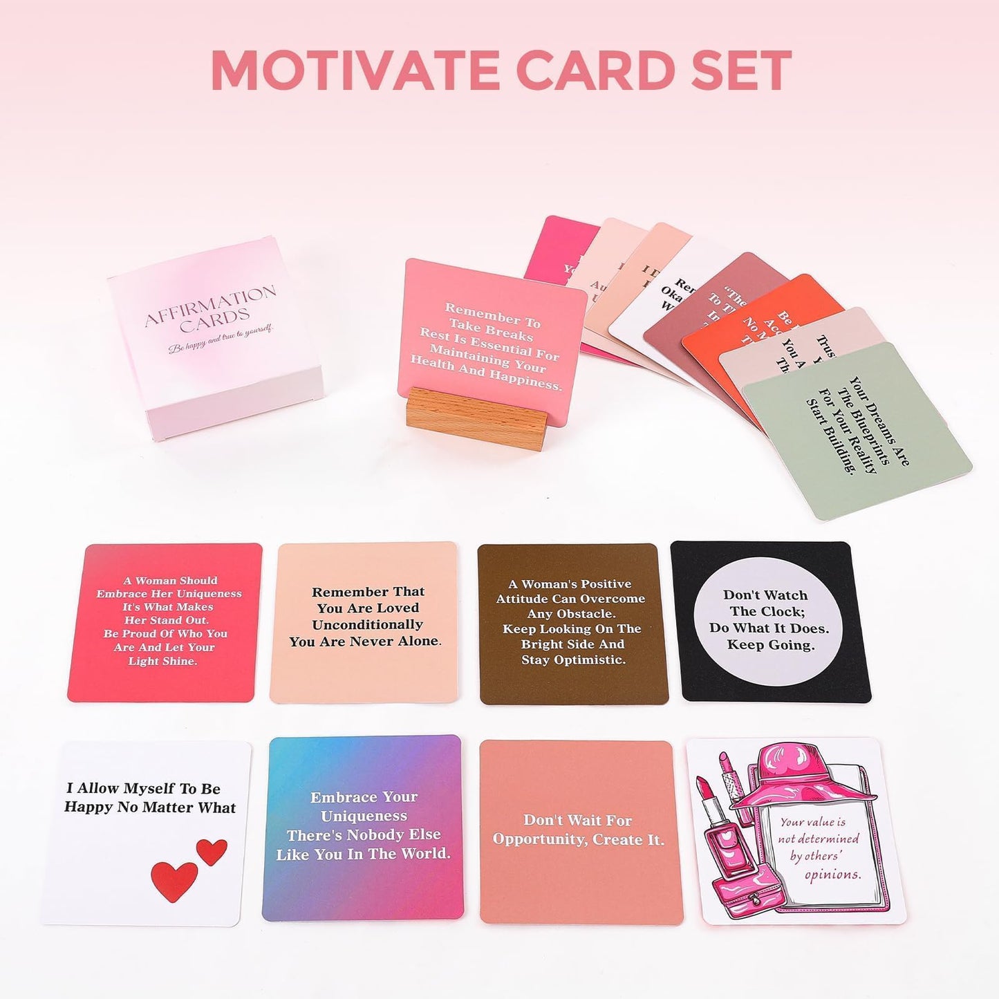 Birthday Gifts for Women, Happy Birthday Gift for Mom, 6 Pcs Mug Gifts Set, Funny Birthday Gift for Friends, Sister, Coworkers, Wife, Mom, Daughter