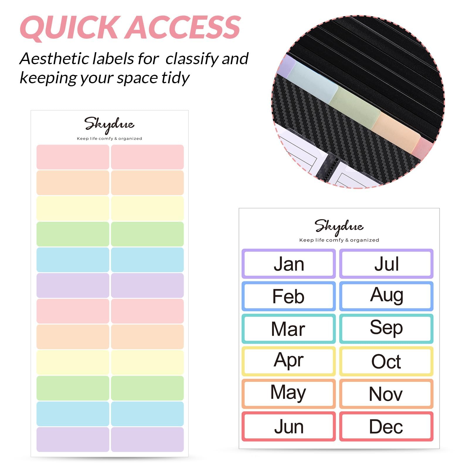 Receipt Coupon Organizer Holder, 2 Packs 13 Pockets Small Accordion File Organizer, Mini Expanding File Folder for Small Business, 10 * 5.5 Inches