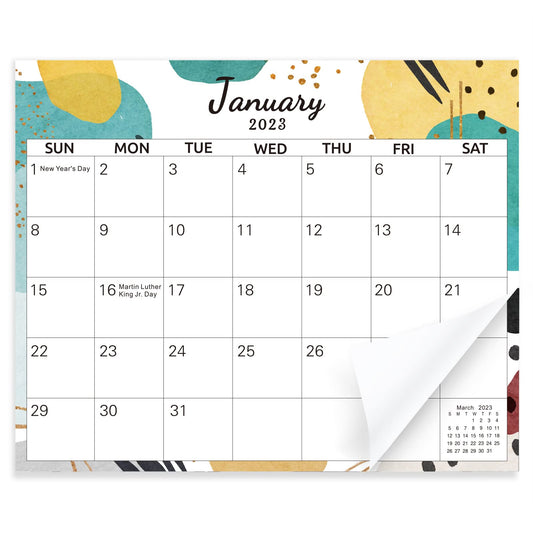 SKYDUE Magnetic Calendar for Fridge, 13"x 11", Monthly Calendar from Sep.2022 - Dec.2023, Calendar 2023 Prefect for Planning and Organizing Your Life