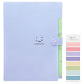 SKYDUE Letter A4 Paper Expanding File Folder Pockets Accordion Document Organizer