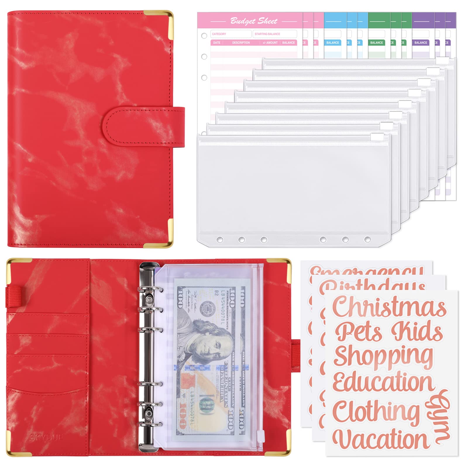 SKYDUE RFID Blocking Credit Card Holder, Credit Card Cases Being Wallets, Slim Minimalist Pu Wallet for Men Women